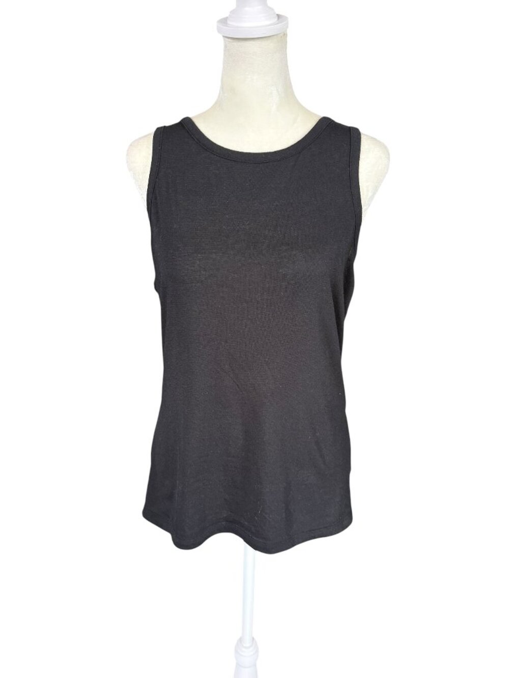 Victoria Sport black sleeveless athletic pullover tank top strappy back size S